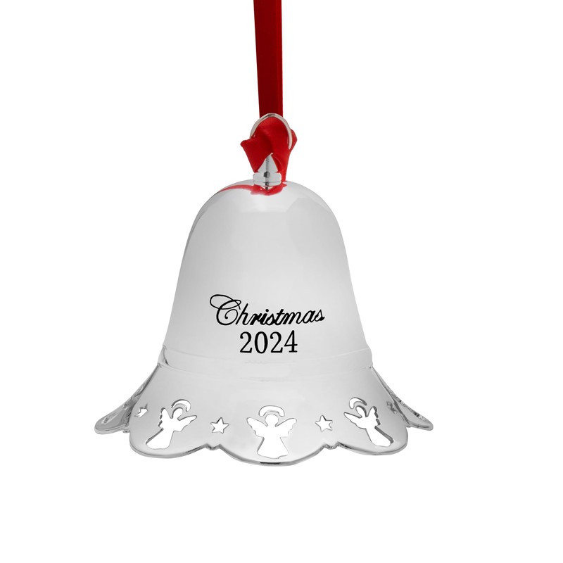 Towle 2024 Silver-Plated Musical Bell Ornament 44th Edition