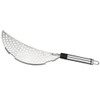 HomeDecTime Kitchen Stainless Steel Half-Moon Pan Strainer Pot Drainer Pasta