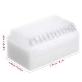 LALAFINA Sensory Brush, Therapressure Brush Calming Occupational Brush Sensory Tools Nail Brush Baby Bath Scrubber Scalp Stimulating Brush for Kids Adults