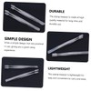 DOITOOL 3pcs Stainless Steel Stamp Nipper Tweezers Lightweight Precision Tools