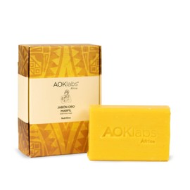 Aoklabs - Ultra nährende Elfenbein Gold Seife macht die Haut weich und verbessert ihre Festigkeit und Elastizität, liefert Vitamine und Fettsäuren gegen die Alterung 100g.