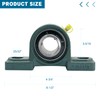 4 Pcs UCP206-20 Pillow Block Bearing 1-1/4" inch Mounted Pillow