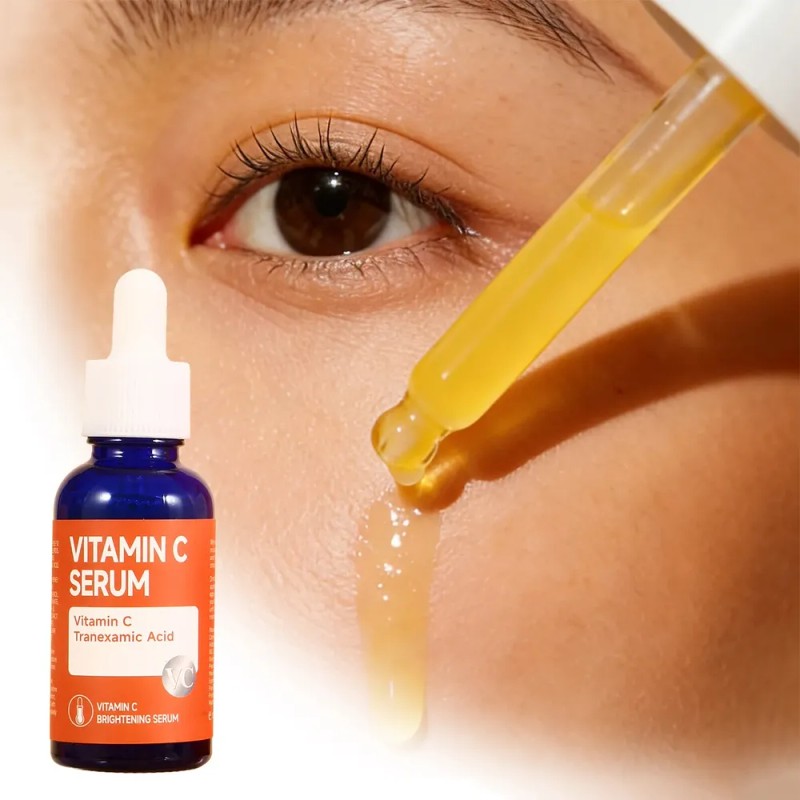 Sérum De Vitamina C Iluminador Para Retrasar El Envejecimien