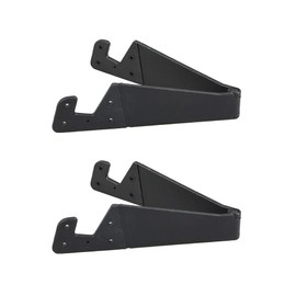 Smartphone Stand, Portable Stand, Foldable Mini Smartphone Stand, Black, Set of 2, Portable, Thin, Smartphone Holder, Small, Lightweight, Portable, Simple