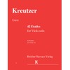 42 Etudes for Viola solo: Urtext Edition