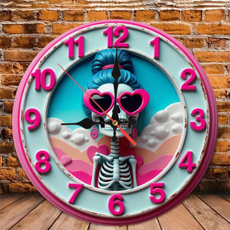 10 Inch Wood Wall Clock a Safe, Non-Controversial Giftsheet size: