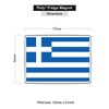 Pixly® Greece Flag Fridge Magnet Large Jumbo Size Greek Keepsake