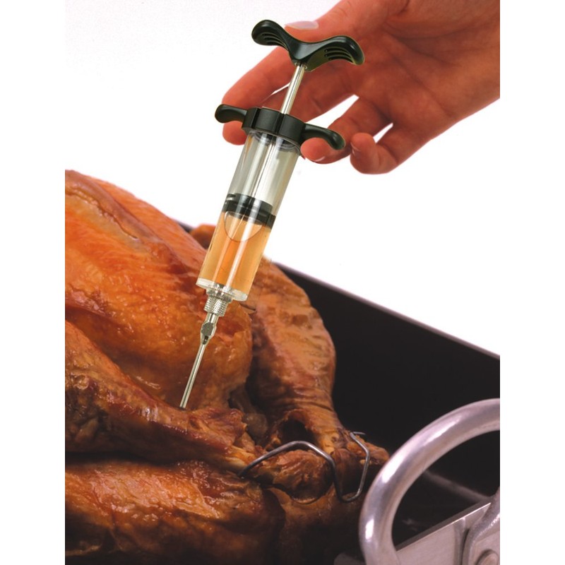 Norpro Deluxe Marinade Injector, 1 EA, Red