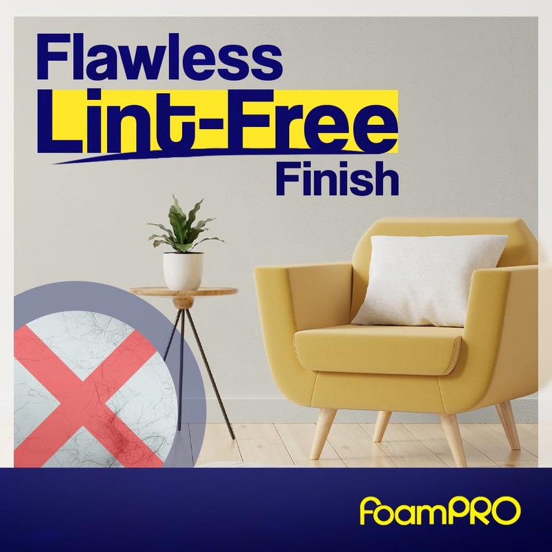 FoamPro 9 Paint Roller Cover for Smooth & Semi-Smooth Surfaces|