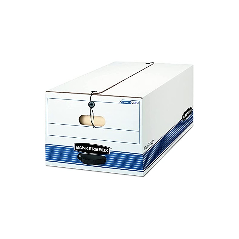 Bankers Box 00705 Stor/File Storage Boxes, Legal, 15-Inch x24-Inch x10-Inch,