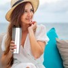 asobu Recycled Aqualina Stainless Steel Insulated Water Bottle with Interchangeable