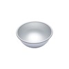 MasterClass MCSA20 Halbkugel Kuchen-Backform aus Aluminium, Silber Eloxiert, 15.5 cm