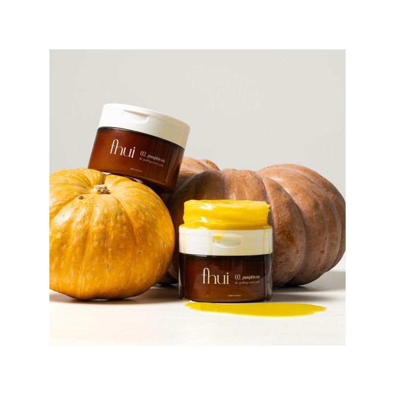Phui Makeup adhesion 4 times increased Hwajal ink pad Pumpkin