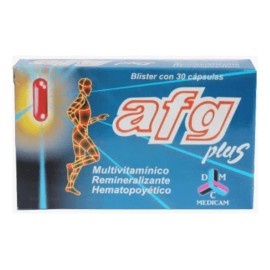 Afg Plus Multivitaminico Caja C/30 Sabor Sin Sabor