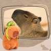 Xumann 23cm Capybara Plush Toy, Cute Animal Capybara Teddy Toy,