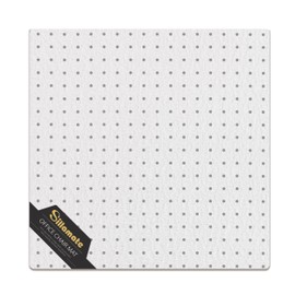 Sillamate Plastic Large Size Office Chair Mat for Carpeted Floors, Heavy Duty Floor Mat,Eco-Friendly Series Studded Carpet Desk Chair Mats-48'' x 48'' (48 inches X 48 inches- NO Lip)