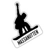 Massanutten Virginia Ski Adventures Souvenir 2 Inch Fridge Magnet Board