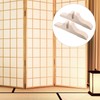 Luxshiny Folding Room Divider Stand 2pcs Wood Privacy Screen Stand