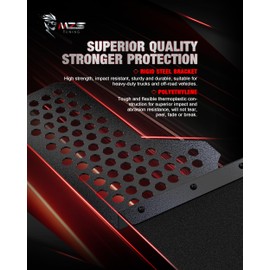 MZS Mud Flaps Splash Guards Compatible with Ram 1500 2500 3500, Offset Fender Mudflaps Mudguards Sediment/Dirt/Debris Protection for Front and Rear, Pack of 4