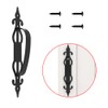 CCJH Sliding Barn Door Pull Handles Gate Handles Frosted Black