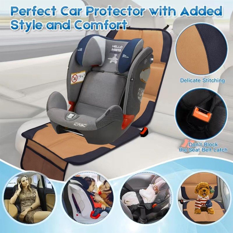 NEWFOM Car Seat Protector for Child Car Seat, 2 Pack
