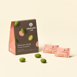 O'sulloc [오설록]제주섬 녹차 아몬드볼 80g (원산지:상세설명참조) [Osulloc] Jeju Island Green Tea Almond Ball 80g (Origin: See detailed description)