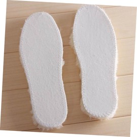IWOWHERO 3 Pairs Plush Winter Insoles Thickened Shoe Cushions for Foot Care Random Color for Home Outdoor Shoes Keep Feet Warm and Comfortable Random Color