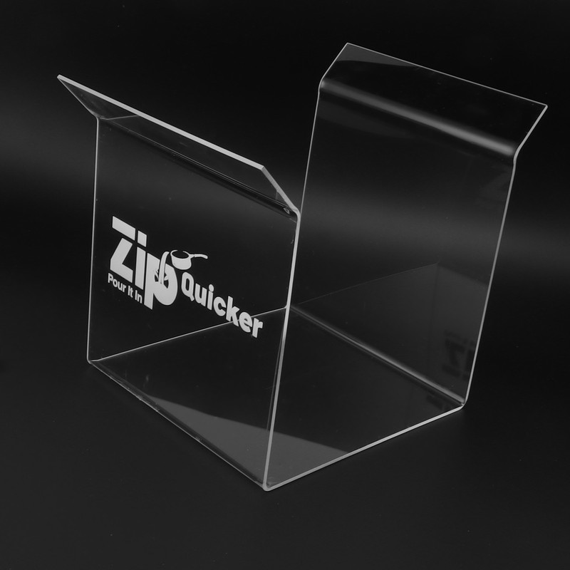 Ziplock Bag Holder Baggy Rack Holder Acrylic Handsfree to Pour