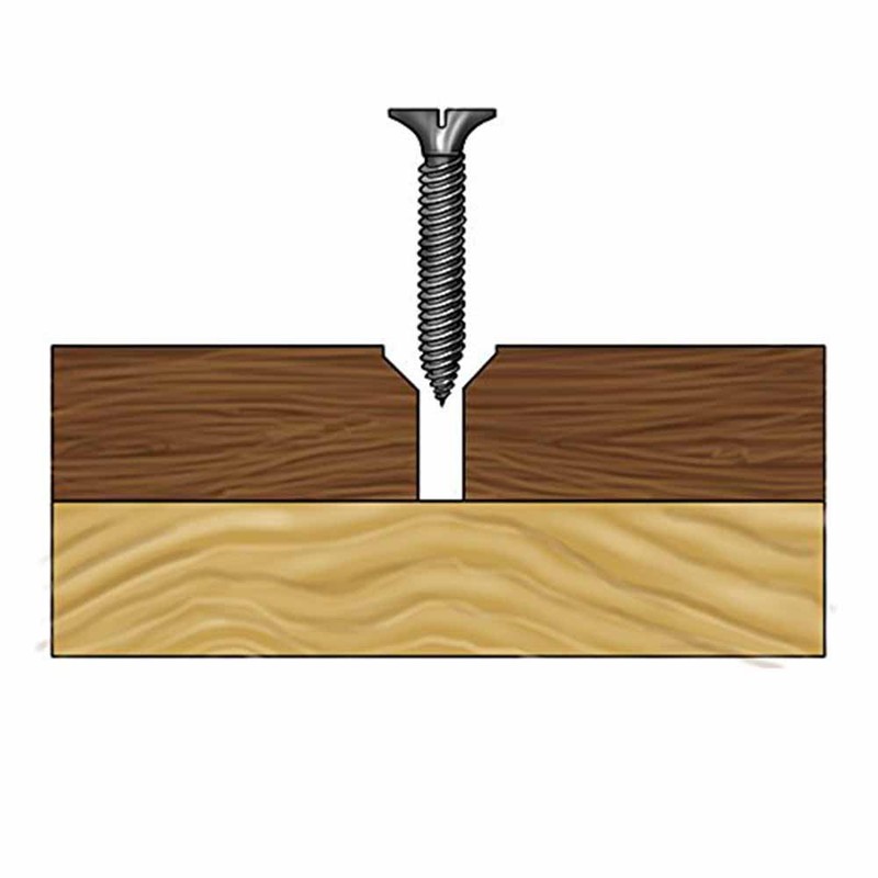 Big Horn 13200 Countersink Bit 7 piece set with Wooden