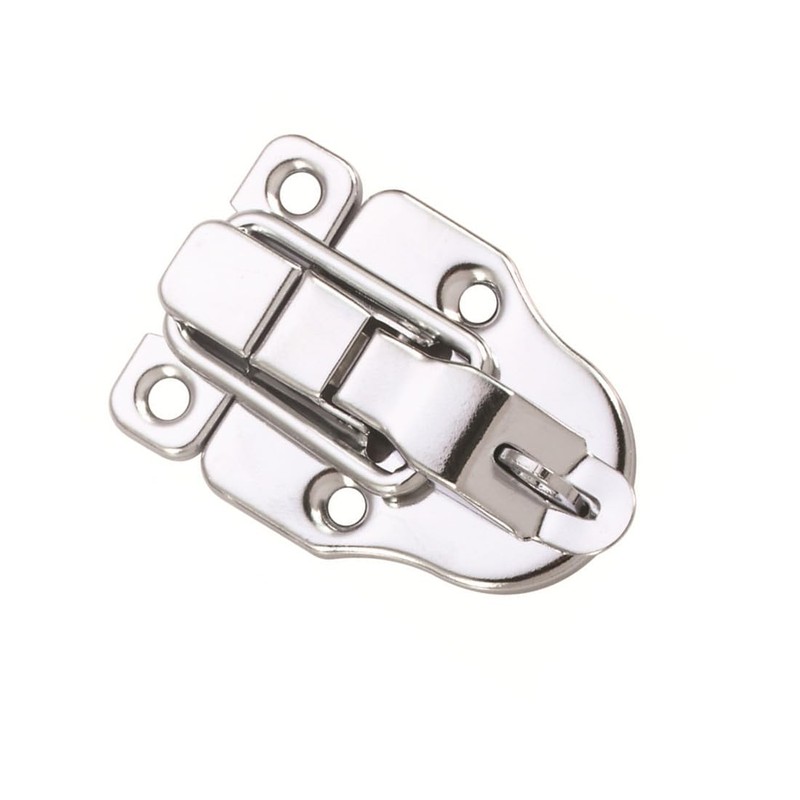 20Pack Metal Duckbilled Box Hasp Lock Toggle Latch Catch for
