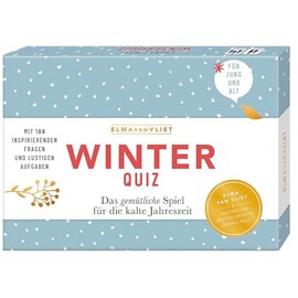 Erzähl mal! Winterquiz: Das gemütliche Spiel für die kalte Jahreszeit. Mit 100 inspirierenden Fragen und lustigen Aufgaben
