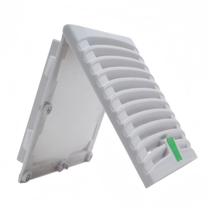 SXDOOL #803 White 150x150mm Enclosure Cabinet Ventilator Filter Kit with