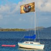 Pirate Flag – Jolly Roger Flag with Pirate Map Map