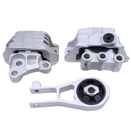 ApplianPar Engine Motor Mount and Transmission Mounting Rear Torque Strut Mount Set for Fiat 500X 2016-2018 for Jeep Renegade 2.4L 2015- 2020