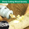 Wood Carving Drill Bits Set for Dremel Rotary Tool 5Pcs