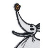 Zero Jack's Pet Ghost Dog Iron On Patch Nightmare Before