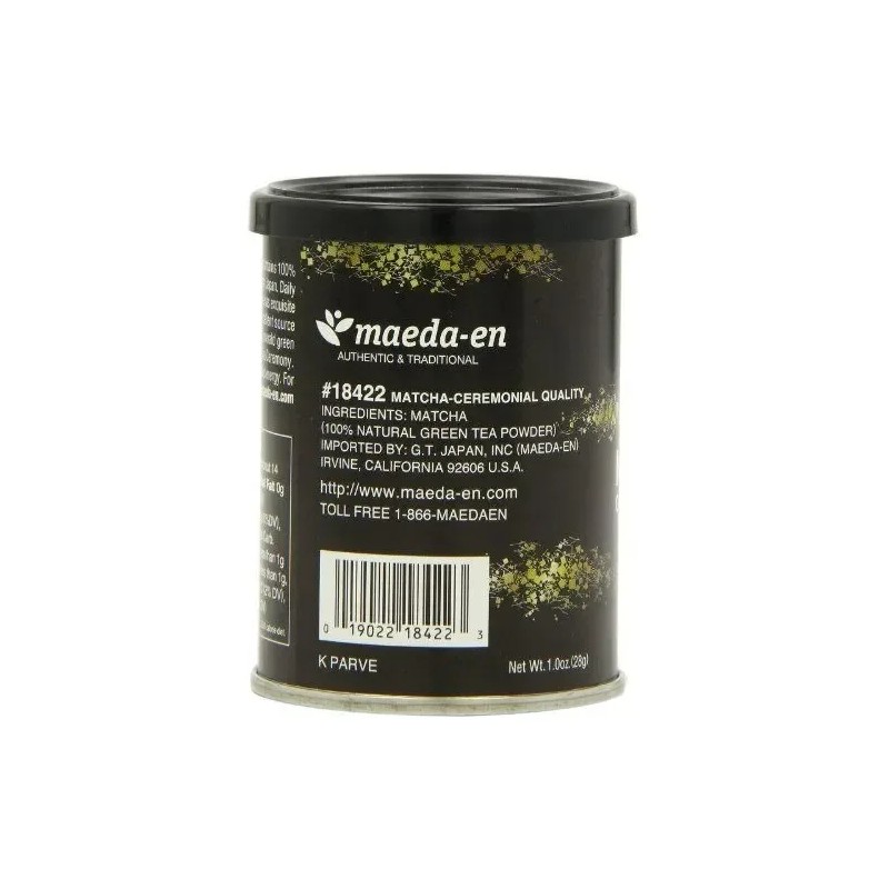 Maeda-en Matcha Ceremonial Quality Green Tea Powder, 1-ounce