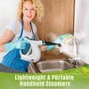 Phueut Pressurized Handheld Multi-Surface Natural Steam Cleaner with 12 pcs