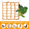 MiOYOOW Bird Rope Net, Cotton Rat Climbing Rope Ladder Bridge