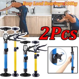 1-2Pcs 텔레스코픽 스틸 핸드 잭 지지대 목공 캐비닛 보드 리프팅 조절 브래킷 [09 L-2Pcs] 1-2Pcs Telescopic Steel Hand Jack Support Woodworking Cabinet Board Lifting Adjustable Bracket [09 L-2Pcs]