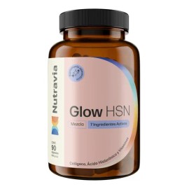 Nutravia Glow Hsn 7 En 1 90 Caps Colageno Marino Sin Ogm                                                                                              
