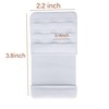 AKAAYUKO Bra Extender 3 Hook Bra Extension Strap Soft Stretchy,