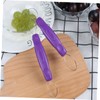 GRIRIW Fruit Peelers Set 2pcs Double-Headed Peeler for Grapes Peeling