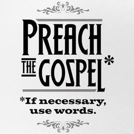 CafePress Preach The Gospel 1 Snapback Trucker Hat Black/White