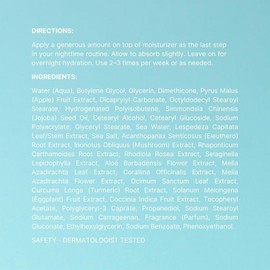 NuSkin NUTRICENTIALS Pillow Glow Sleeping Mask | Overnight Hydration | Bioadaptive Botanical Complex | Red Algae | Apple Extract | Deep Sea Water | Skin Glowing & Pore Minimizing | 2.5 Fl Oz | 1 Pack