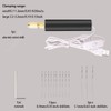 QOTSTEOS 0.7-1.2mm Micro Electric Hand Drill Set for Resin, Cordless