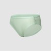 JAJU Air Stripe Mesh Hip Hugger Panty_Mint