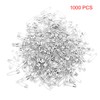 COMOK 19mm(0.75in) Safety Pins,1000 Count, Rust Resistant Nickel Plated Steel