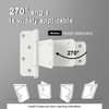 4 Pack 6" Door Hinges,280 Lbs Capacity Heavy Duty Gate