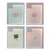 Lab Clip Card Mizuhiki Works Message Card Pink MWMC02-S1